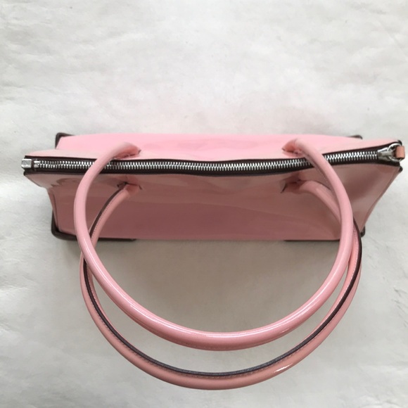 Rare Prada Patent Leather Pink & Brown Bag - Picture 8 of 17